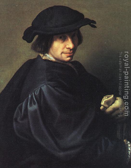 Giulio Campi : Portrait of Father Galeazzo Campi